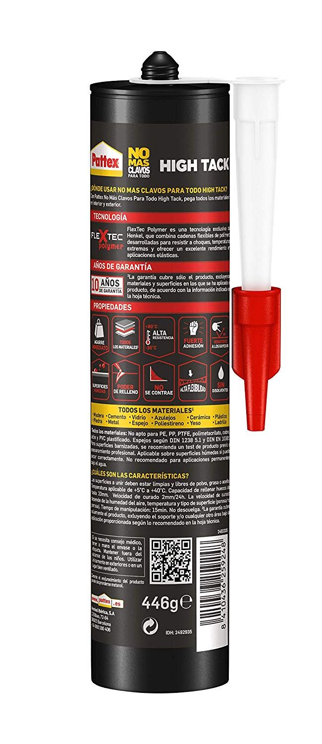 Pattex No Mas Clavos Para Todo Cart. 446gr